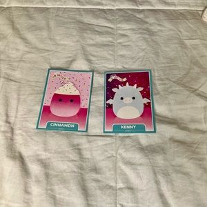 Exclusive squishmallow trading cards